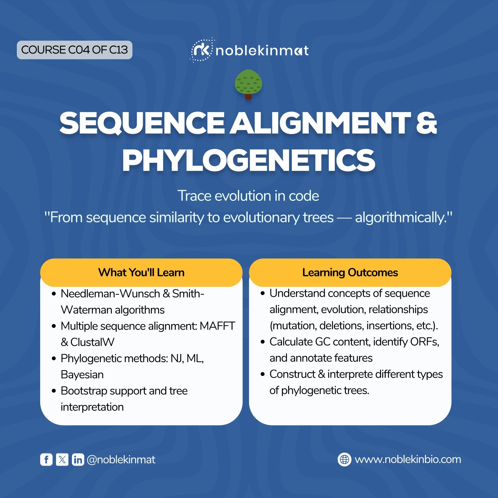 Sequence Alignment & Phylogenetics